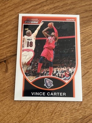 2007-08 Bowman Chrome Vince Carter #40