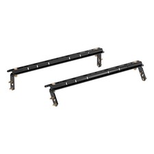 Universal 5th Wheel Hitch Base Rails Brackets 25k 4 Bolt Mount Gloss 16150