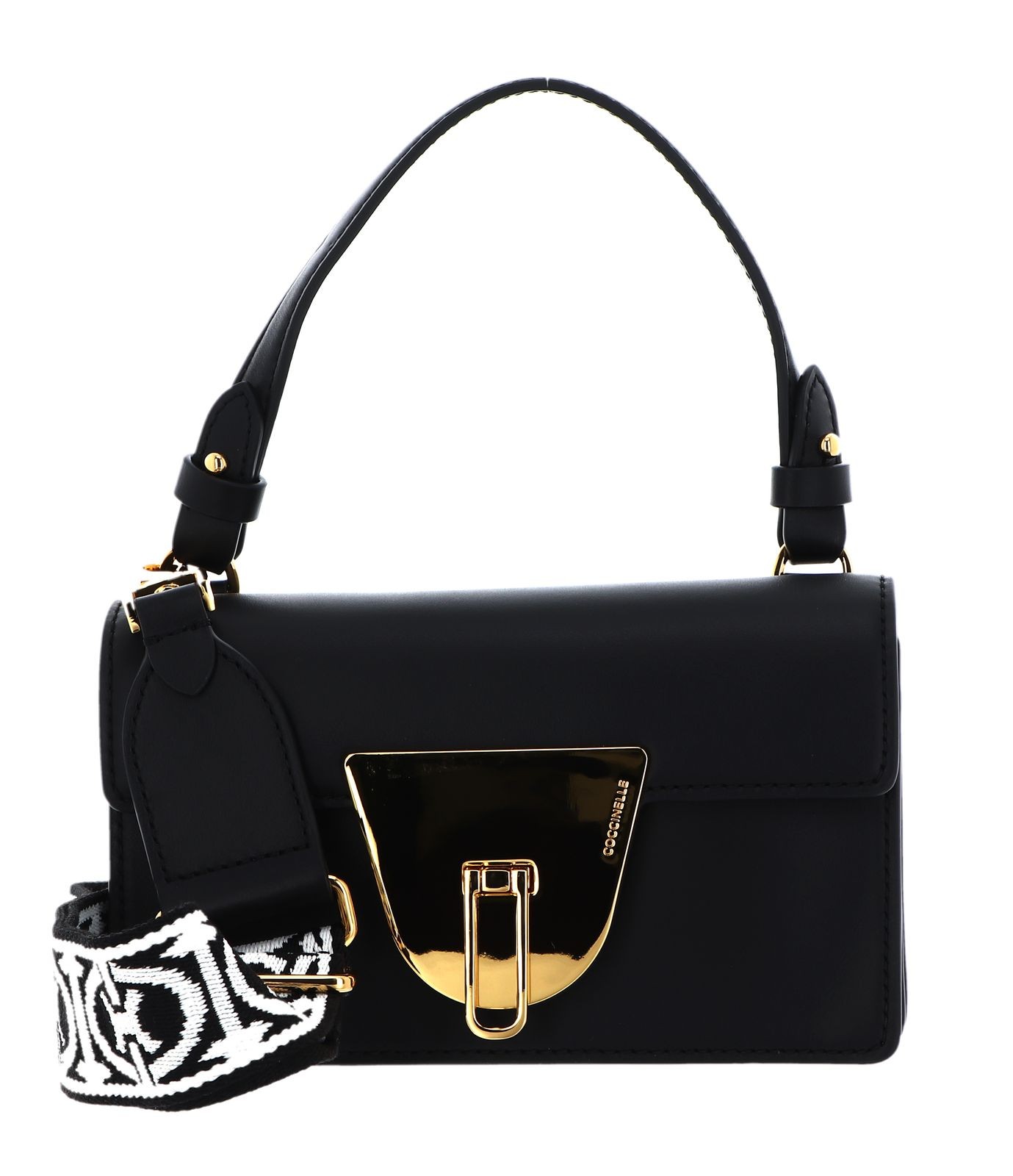 COCCINELLE Coccinellenico Selleria Handbag Noir