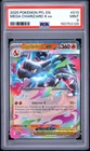 2025 POKEMON PFL EN-PHANTASMAL FLAMES #013 MEGA CHARIZARD X EX PSA 9