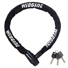 Bike Chain Lock, Heavy Duty Anti-Theft Bicycle Chain Lock, 2.72 Ft Security Bike