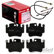 brembo BREMSBELÄGE + WARNKONTAKTE VORNE für PORSCHE 911 996 + BOXSTER 986