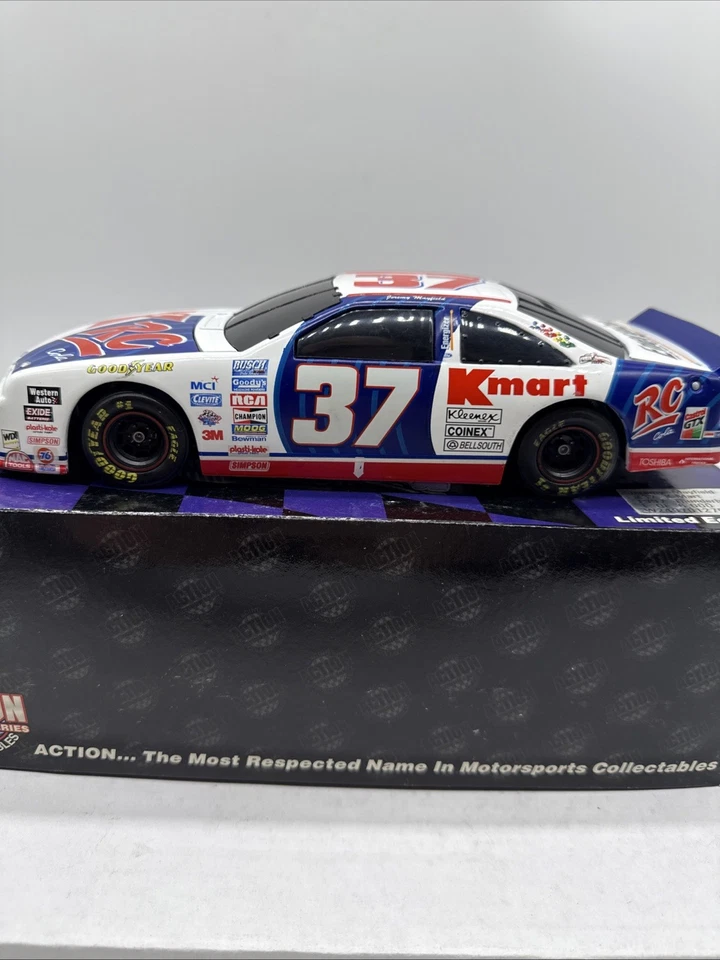 Jeremy Mayfield #37 KMART '97 Thunderbird 1 of 6000 1:24 bank - Image 2 of 4