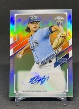 2021 Topps Chrome Update Series - Target Chrome Autographs Brent Honeywell  