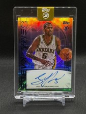 Jalen Rose 2025 Topps Three Remarkable Auto /15 #RM-JR