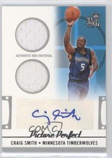 2006-07 Topps Big Game Picture Perfect Jersey Shorts 87/199 Craig Smith Auto 0a1