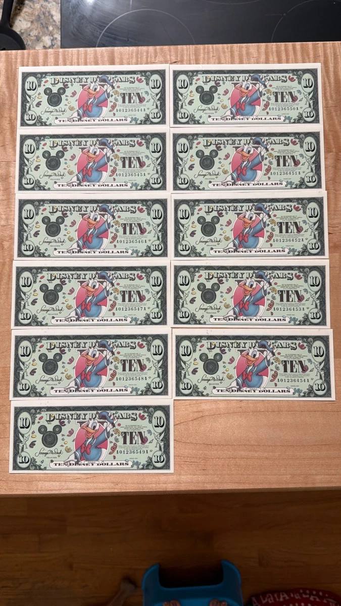 Disney Dollars (1968-Now) for sale | eBay