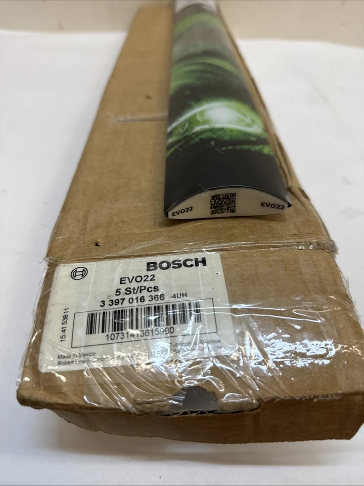 Bosch Evo22 22” Escobilla limpiaparabrisas para Ford F-350 Super Duty negra nueva E8 paquete de 5 Foto 2 de 3