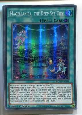 Yu-Gi-Oh! Megallancia the Deep Sea City Super Rare englisch  ROTD-EN059