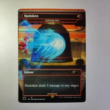 MTG Hadoken (lightning bolt), Street Fighter Secret Lair!