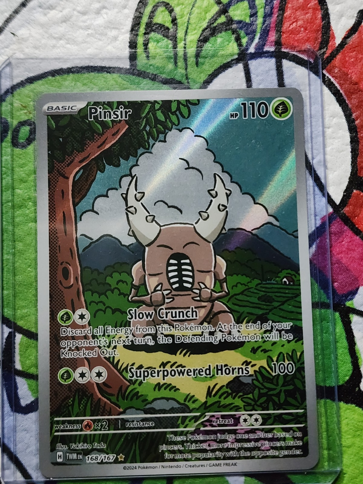 Pinsir 168/167 Sv06: Twilight Masquerade Holo