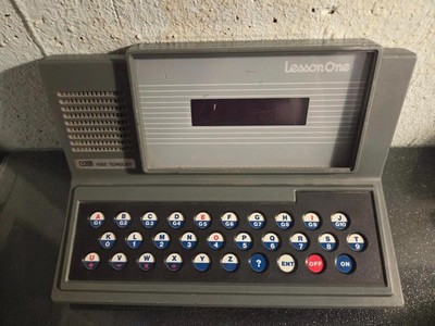VTech Lesson One Video Technology 10 Learning Activities | 1988 - Grey