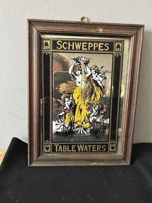 Schweppes Vintage Spiegel 1970