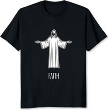 NEW LIMITED Jesus Cross Shirt Faith Christian T-Shirt