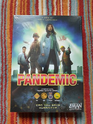 Pandemie Brettspiel Ausgabe 2013 Neu Sealed Z-Man Spiele