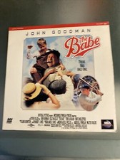 The Babe Laserdisc John Goodman 41286 LD Laser Disc Ruth Kelly McGillis
