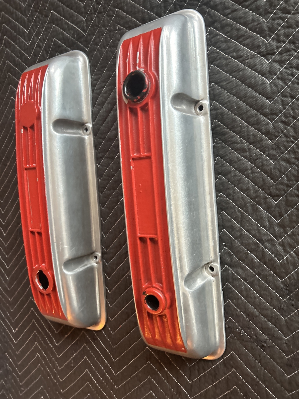 Vintage Ansen Weiand 719 Sbc Aluminum Finned Valve Covers eBay