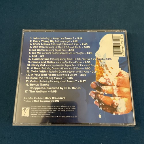 Summertime [PA] by BMD (CD, 2002, Music Vibe Entertainment) Houston Hip Hop CD - Bild 3 von 3