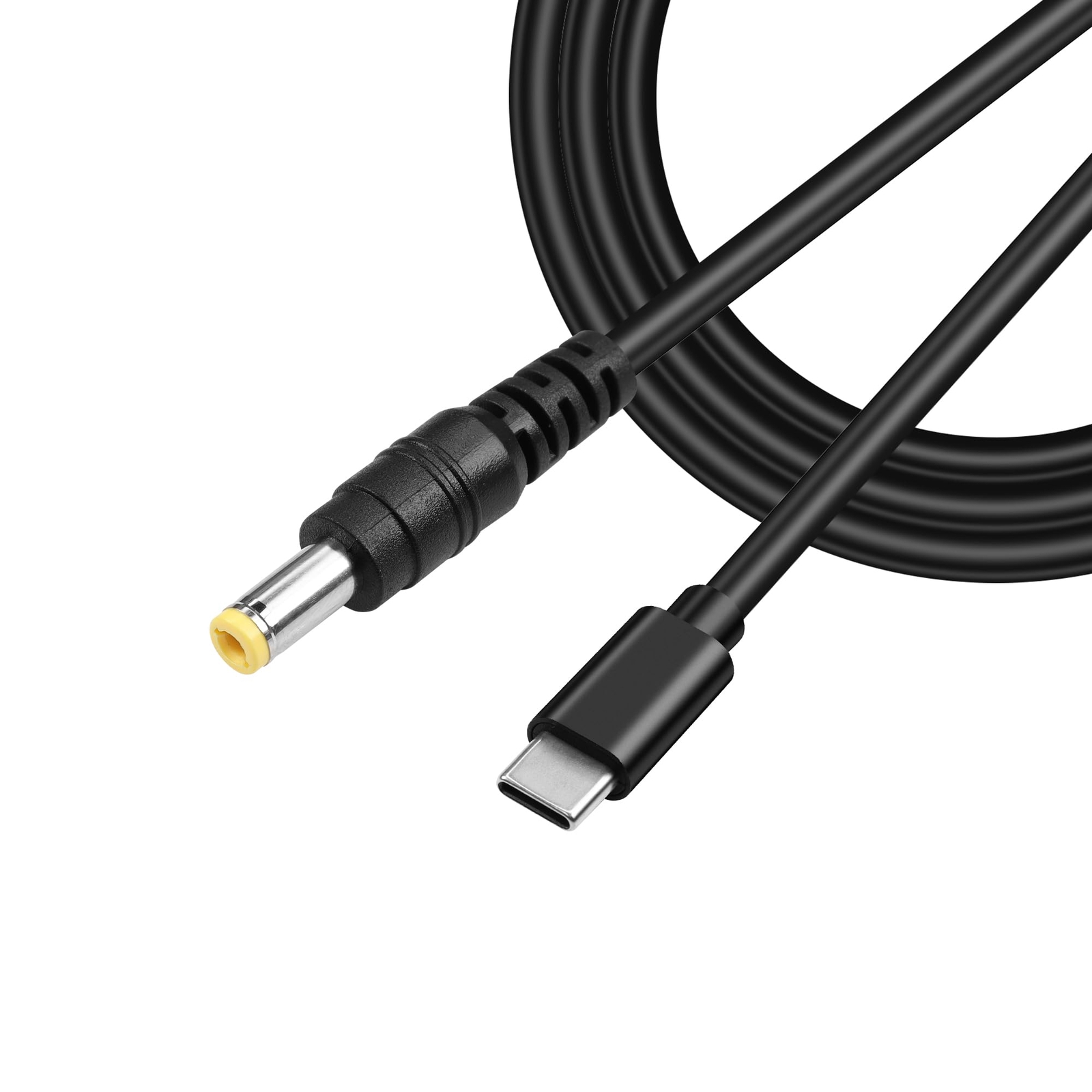 GINTOOYUN USB-C to DC 12V Power Charge Cable for 5.5x2.1mm Devices