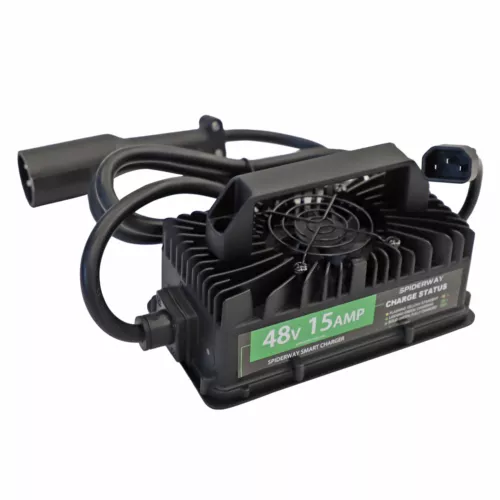 48 Volt 15 Amp Golf Cart Battery Charger for Club Car DS Precedent Tempo Onward - Picture 3 of 12