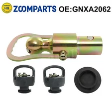 Gnxa2062 For Dodge Ram 2500 3500 Trucks Gooseneck Ball & Safety Chain Anchor Kit