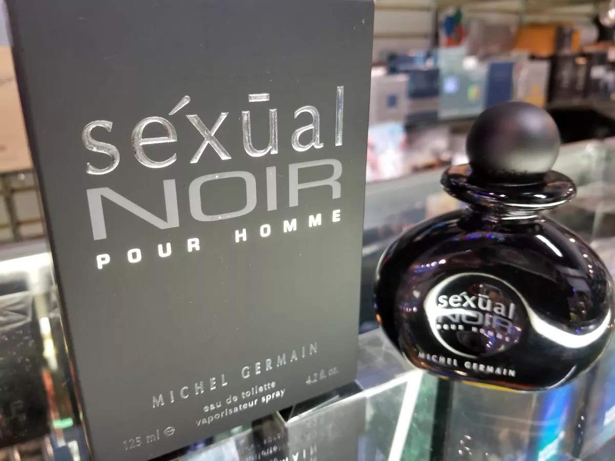 Sexual NOIR Homme Michel Germain EDT Eau de Toilette 4.2 oz 125 ml