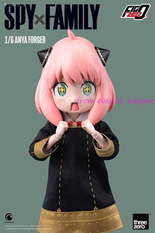 Perfect Threezero 1/6 Spy X Family Anyafoja Action Figure In Stock