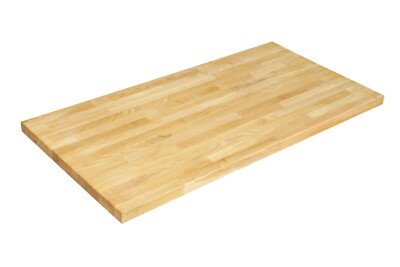 Massiv Eiche Holz Schreibtischplatten | 1500 mm x 600 mm x 40 mm | Maßgeschneiderte Größe Eiche Tischplatten
