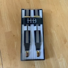 Hudson Bay Clip Suspenders New In Box
