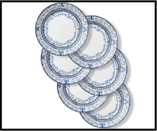 Corelle Chip Resistant Dinnerware Set, 6-Piece, Portofino  6 dinner plates