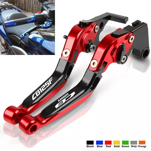 Palancas de embrague frenos ajustables para motocicleta Honda CB125R CB125F 2019-2021。 - Imagen 1 de 40