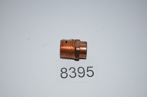 1/2" Male NPT x 1/2" Copper Tube Sweat Coupling Fitting Solder Fitting