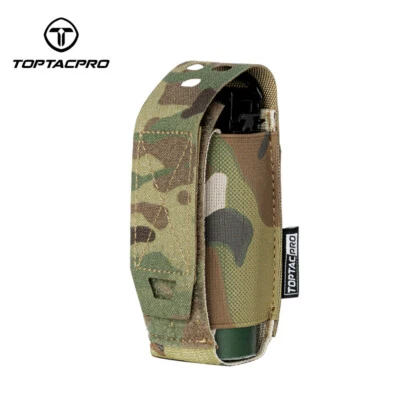 TOPTACPRO Tactique Flashbang Pochette Sac Outil Modulaire MOLLE Sac de Chasse MC
