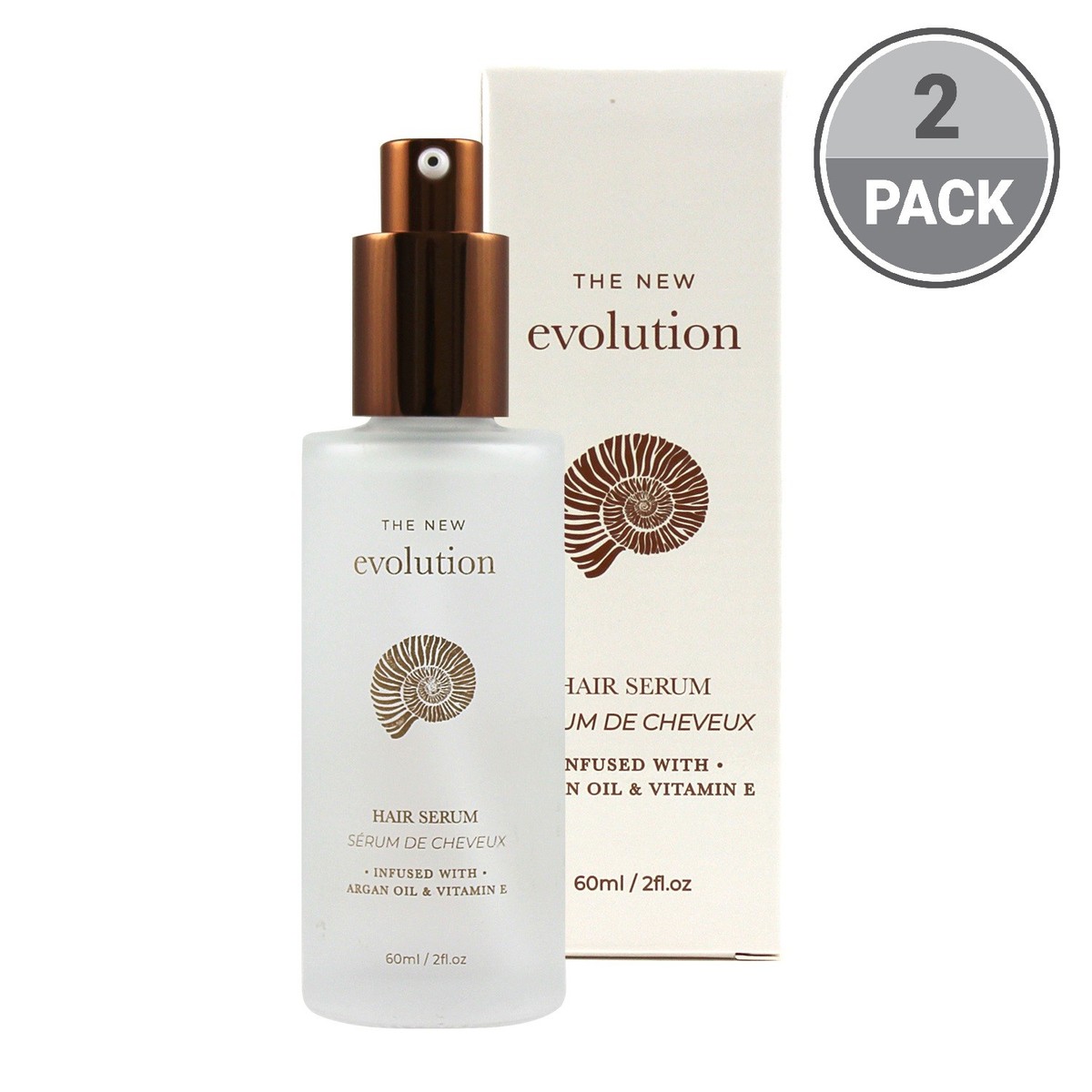 MÖDERE HAIR SERUM 45ml 3本セット Evolution Natural Argan Oil & Vitamin E Hair Pumped Serum
