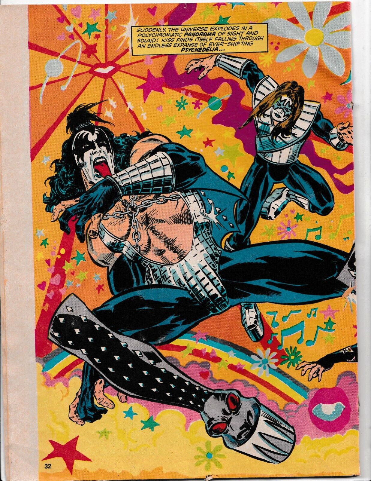 Kiss Comic 1978 Volume 1 #5 Marvel Super Special Khalis WU-- SELECT PAGES ONLY