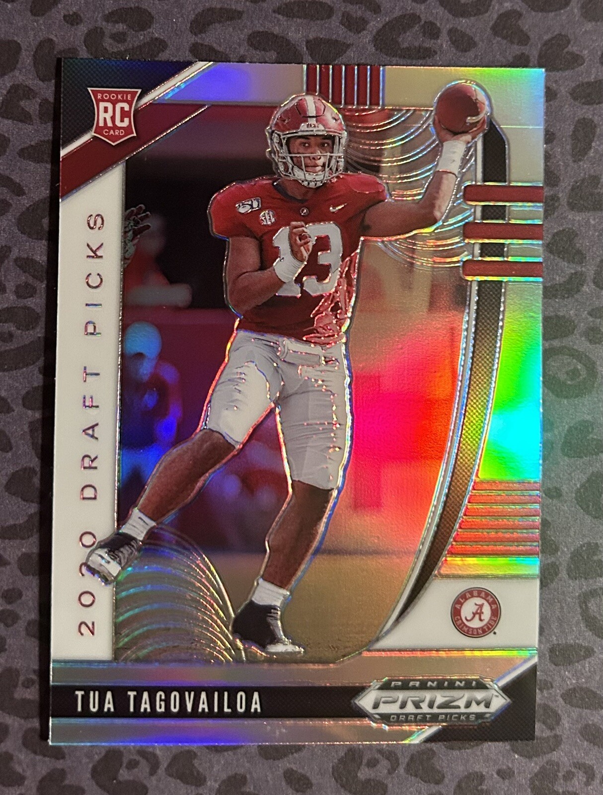 MINT 2020 Prizm Draft Picks 101 Tua Tagovailoa Holo-Silver “refractor” RC