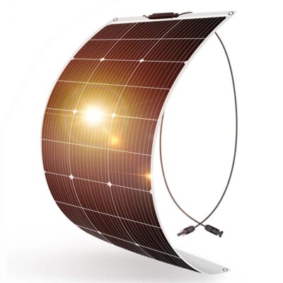 Dokio Solarpanel 100w 18v Mono Flexibel Solarmodul Für Wohnwagen Camping Hause