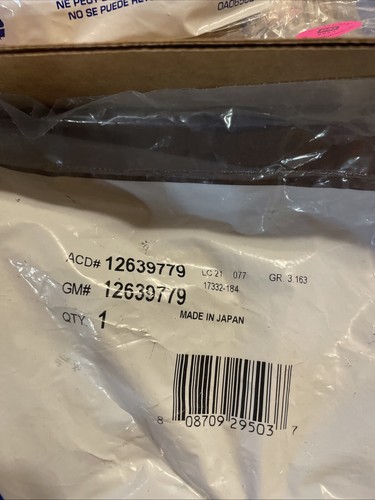 NEW ACDelco Fuel Feed Line Pipe 12639779 Silverado Sierra 2500 3500 2011-2016 - Foto 2 di 3
