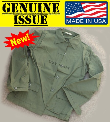 US MILITARY shirt woman utility poplin 