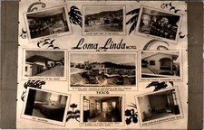 Loma Linda Motel Taxco Mexico Vintage RPPC