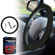 12V Heated Steering Wheel Cover Steering Wheel Heater  Car Accessories