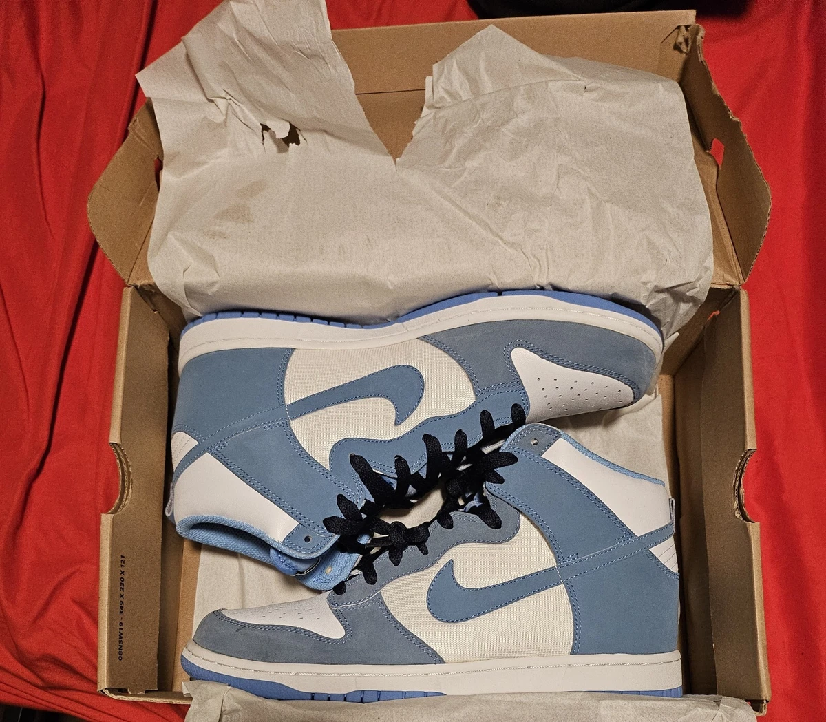 Men’s Nike High Dunk UNC. NEVER WORN size 10 Nike Dunk High By You Custom Men main image 2