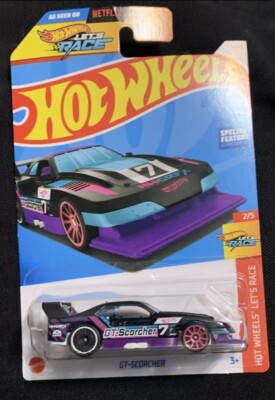 2024 Hot Wheels GT-Scorcher 89/250 HOT WHEELS LET'S RACE 2/5 NEW