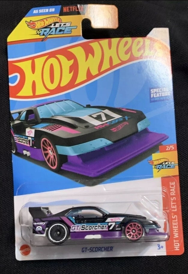 2024 Hot Wheels GT-Scorcher 89/250 HOT WHEELS LET'S RACE 2/5 NEW Free Shipping 