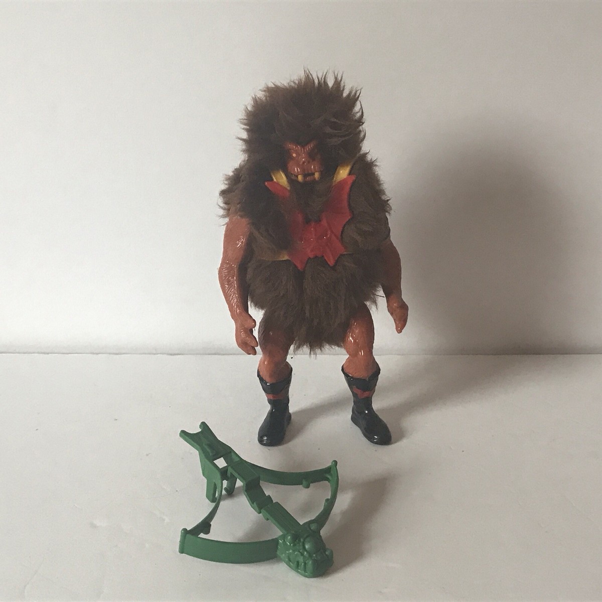 Mattel Masters Of The Universe Grizzlor Brown Furry He-Man Villain 