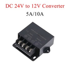 DC 24V to12V 5A/10A Power Converter IP68 Protection Car Step Down Voltage Module