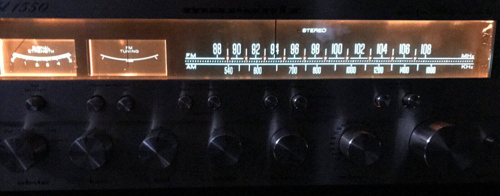 MARANTZ Model 1550 Vintage Stereo Receiver gebraucht eBay