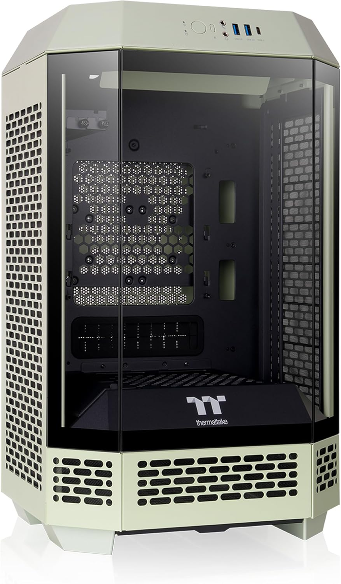 towerbox plus ② Tower 250 Mini ITX Case with Dual Chamber, 360mm GPU & Radiator