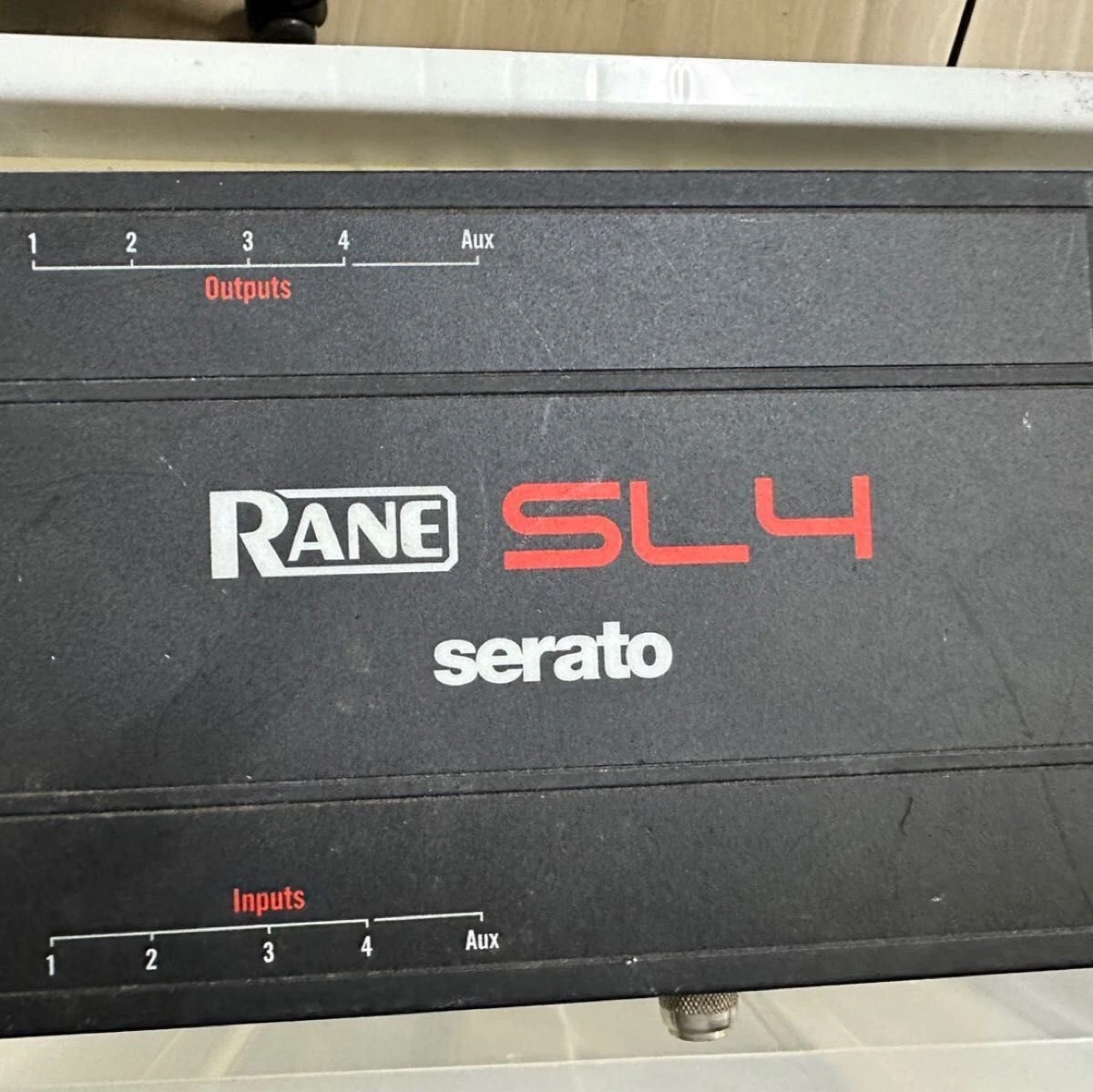 RANE SCRATCH LIVE SL4 Digital DJ System Audio Interface Serato Full Set Vinyl CD