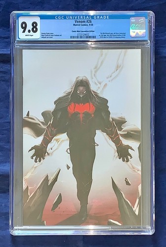 Venom #26 CGC 9.8 Inhyuk Lee Virgin & Convention Virgin Set of 2 - 1st Virus - Picture 2 of 7